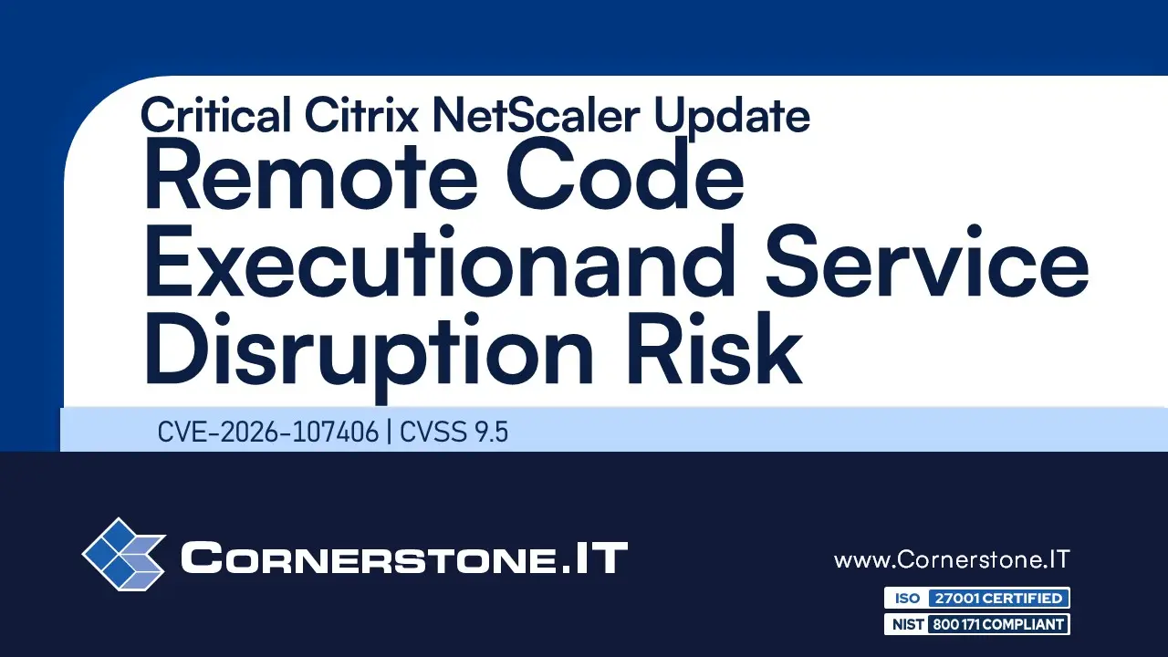 Citrix NetScaler ADC & Gateway CVE-2026-107406: Critical Remote Code Execution and Denial-of-Service Risk